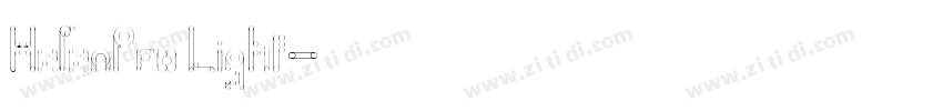 HelenPro Light字体转换